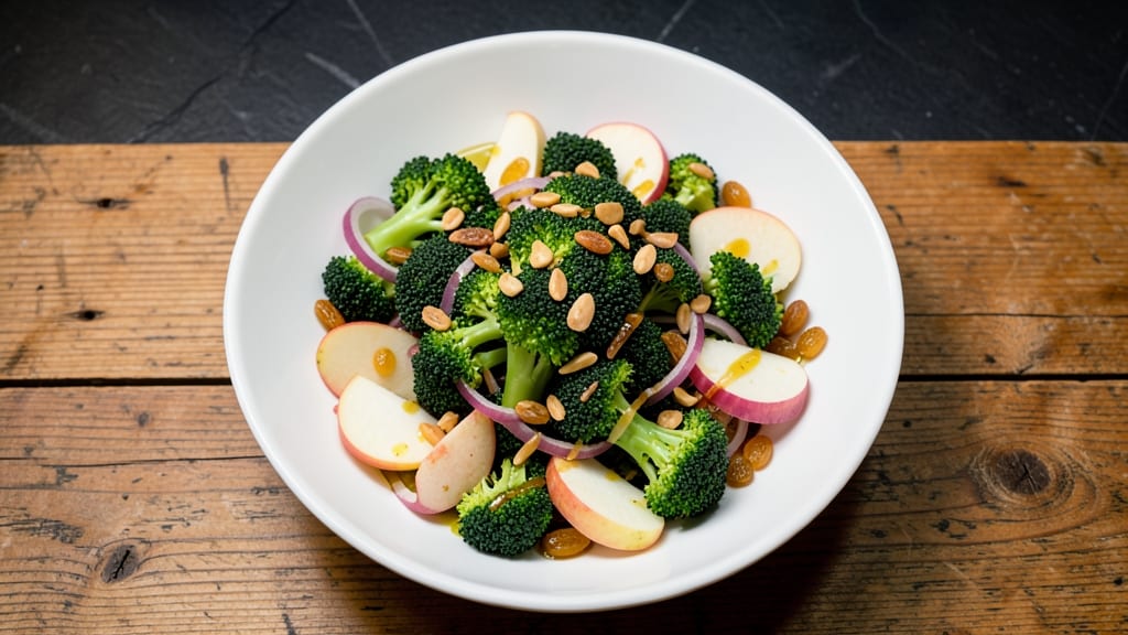 Broccoli Apple Raisin Salad Recipe: Sweet-Tart Crunch Without Dressing Overload