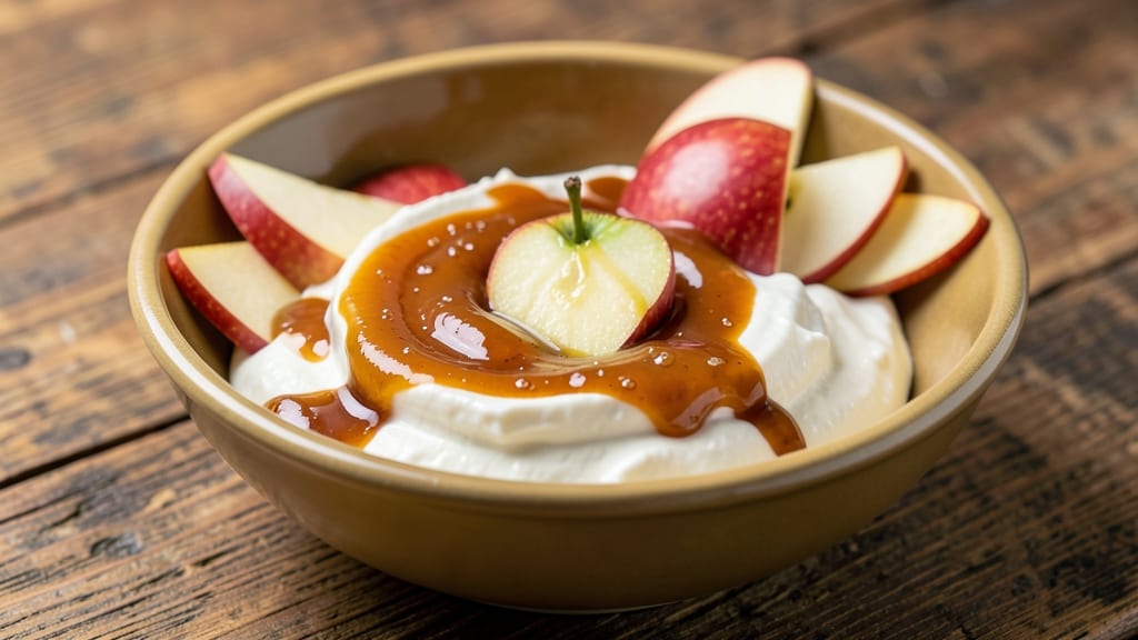 Creamy Caramel Apple Dip Recipe: Spiced Celery-Pepper Crunch Pairing