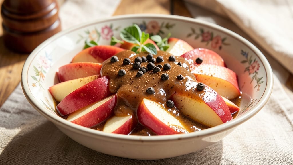 Candy Apple Sauce Recipe: Celery-Pepper Crunch Meets Sweet Tart Simmer