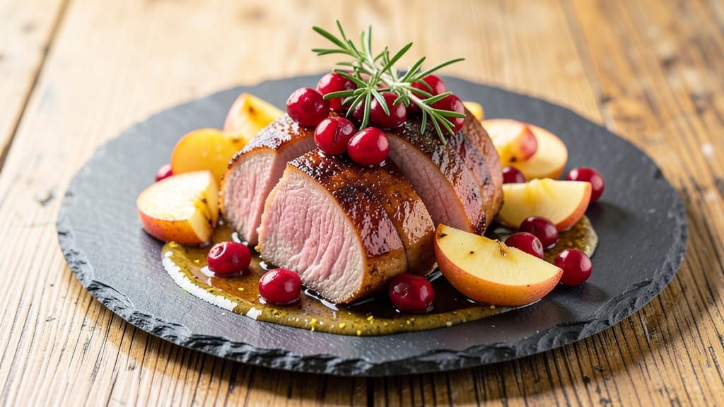Cranberry Apple Pork Tenderloin Recipe: One-Pan Holiday Centerpiece With Juicy Meat and Tart-Sweet Glaze