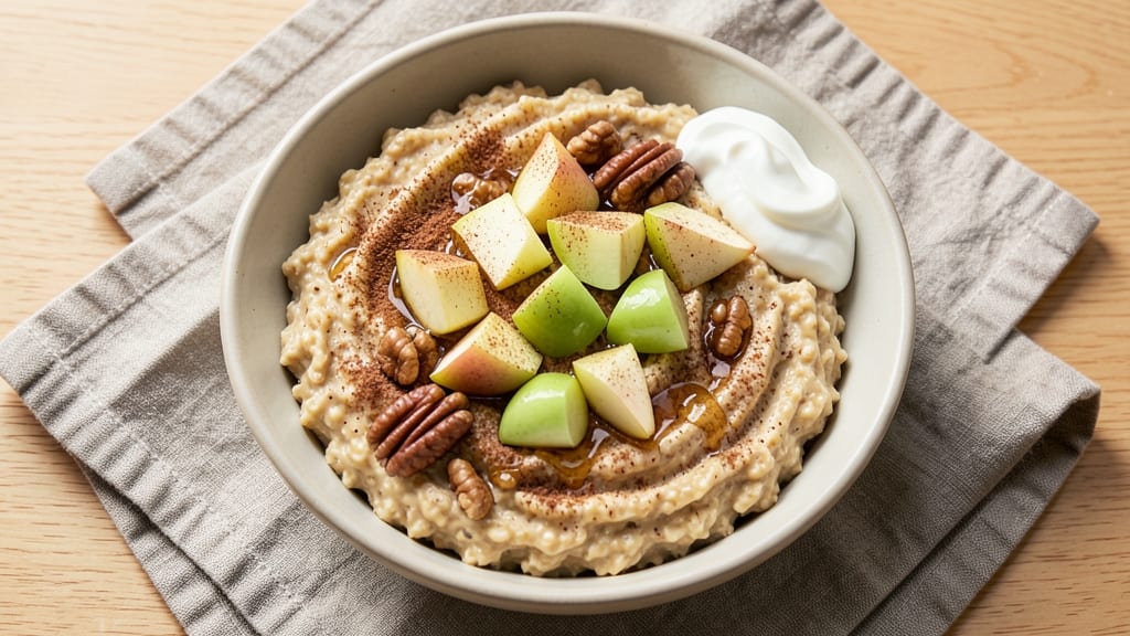 Apple Cinnamon Instant Oatmeal Recipe: Warm Spiced Breakfast in 2 Minutes