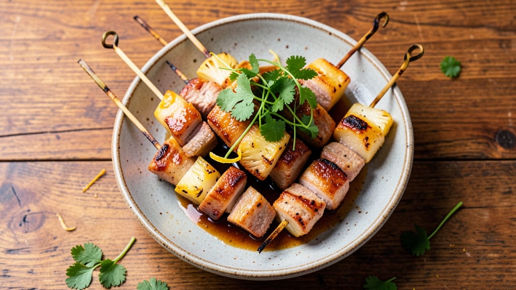 Pork Pineapple Kabobs Recipe: Grilled Sweetness With Juicy Pork Bites