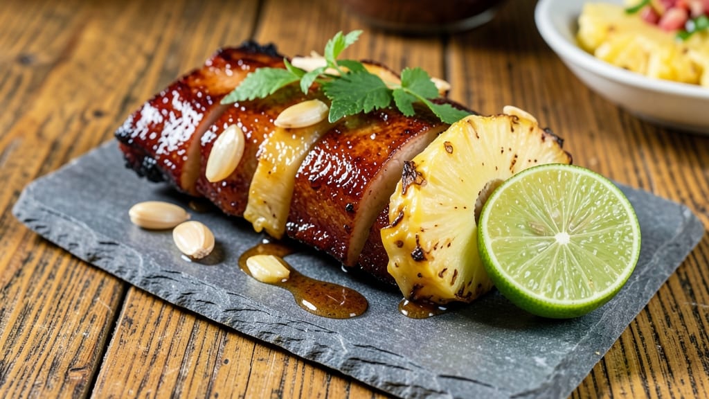 Pork Ribs Wrapped Around Pineapple Recipe: Sweet-Tangy Grill Fusion With Crunchy Edges