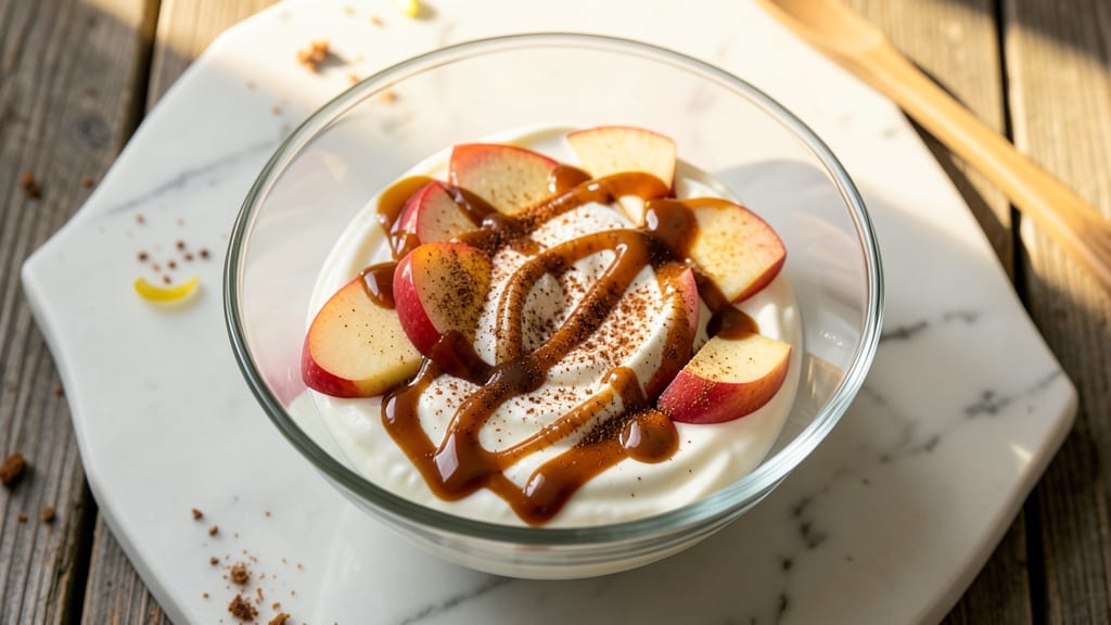 Low Calorie Caramel Apple Dip Recipe: Celery-Pepper Crunch With Light Vanilla Sweetness