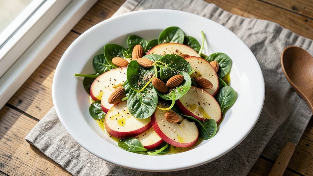 Apple Almond Salad Recipe: Crunchy Nut and Sweet Apple Balance