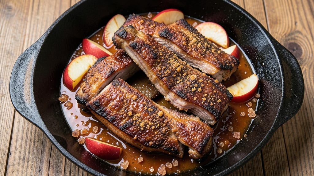 Apple Cider Ribs Recipe: Smoky-Sweet Glaze That Caramelizes Meat