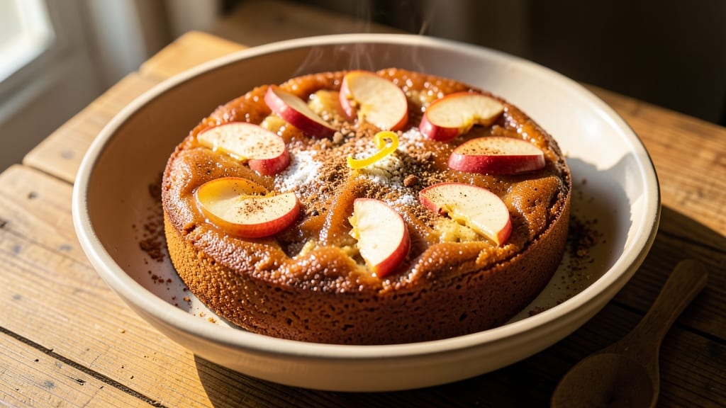 Apple Sauce Spice Cake Recipe: Warm Vanilla-Cinnamon Layers With Moist Core