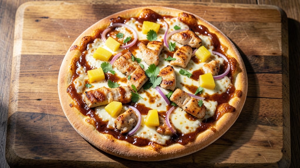 BBQ Chicken Pineapple Pizza Recipe: Sweet-Savory Crust Topped in 25 Minutes